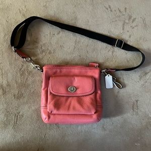 Coach Crossbody leather bag.